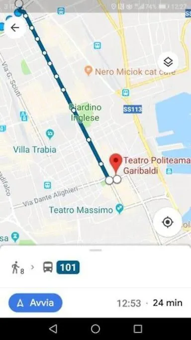 Large Room E Small Private Bathroom Between Mondello Beach And Old Town! Free Park! Palermo Homestay